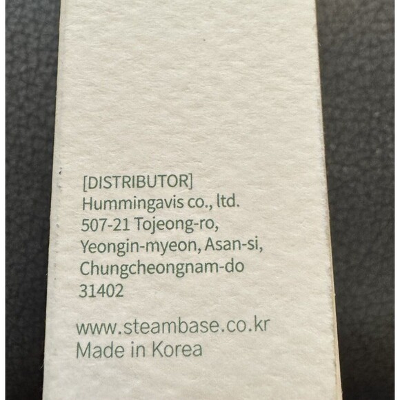 Steambase Dry Scalp Hydration Natural Tea Tree Cleanses BuildUp 1.69oz Korea *** - Picture 5 of 6